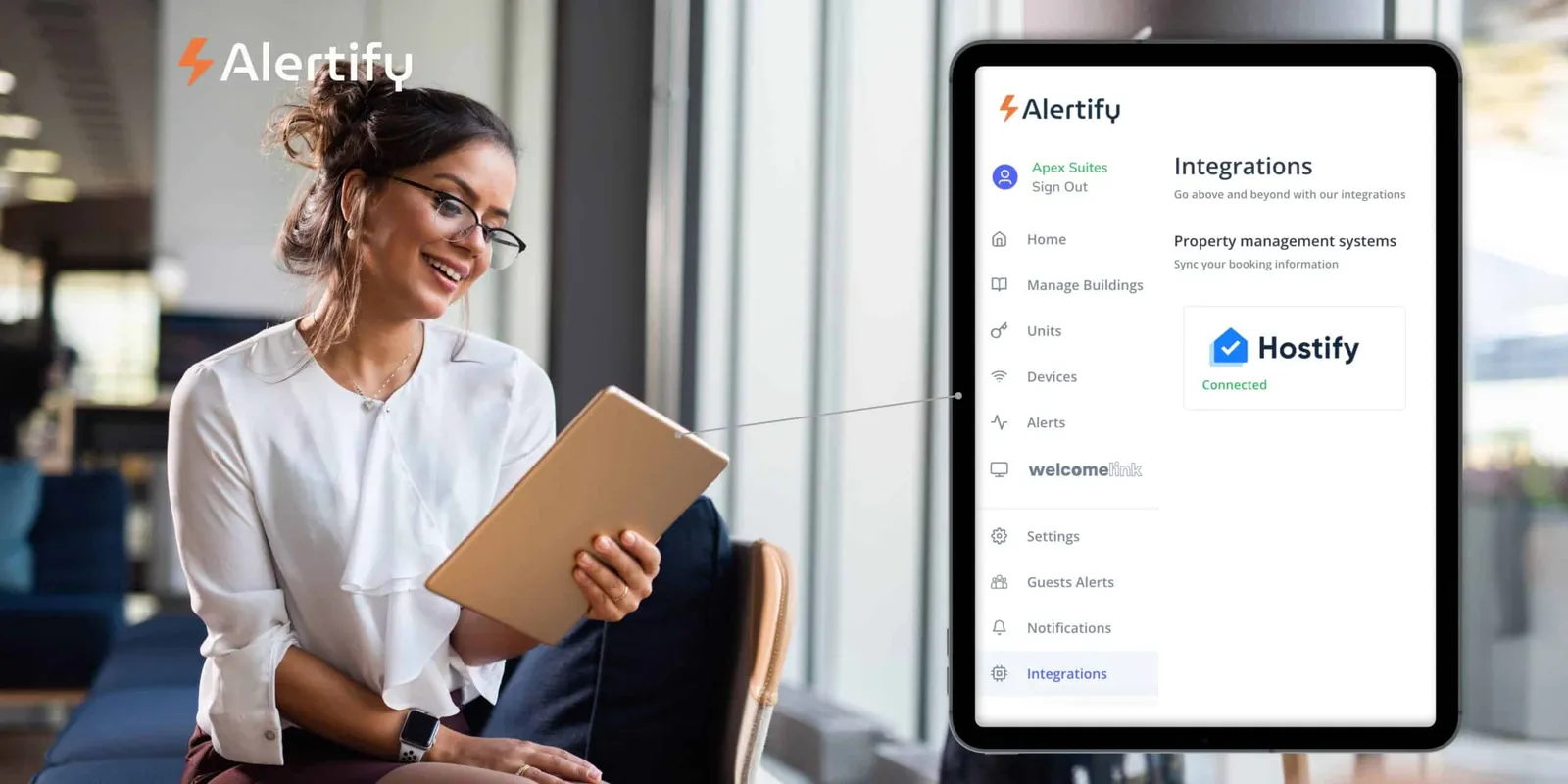 Integrarea perfectă dintre Alertify și Hostify